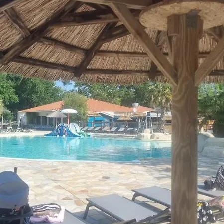 Cocon Du Mobilhome 3 Chambres,6 Pers,camping Mayotte 5 Etoiles Landes Biscarrosse